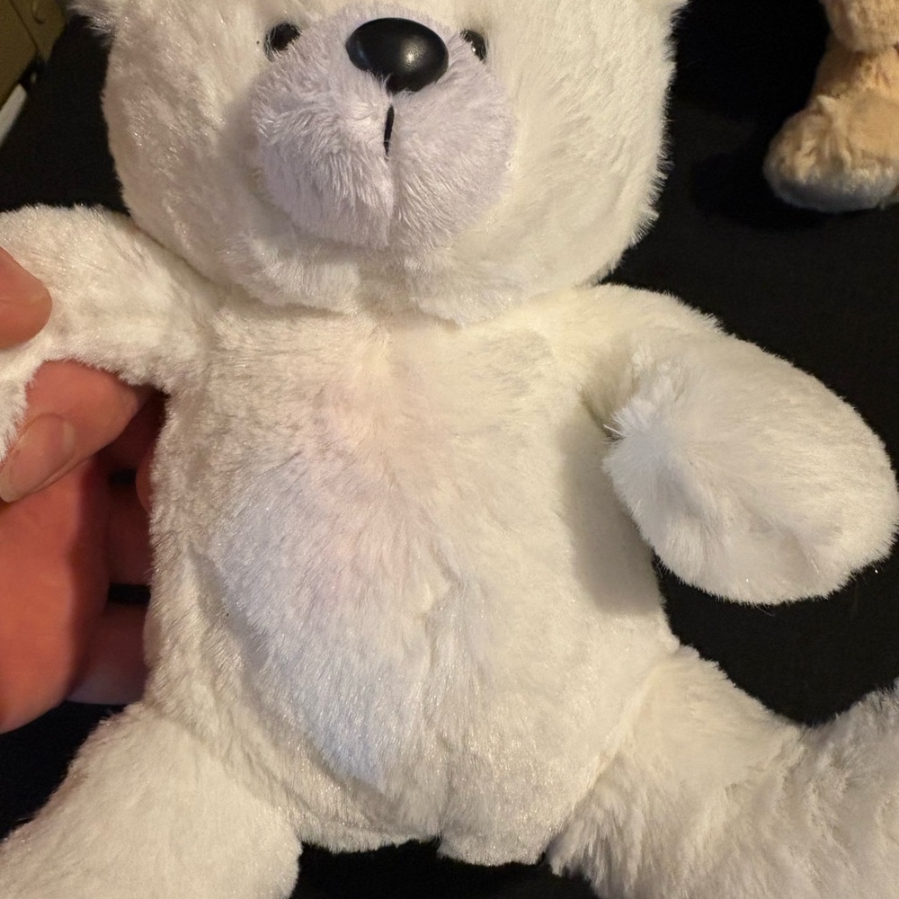 2 Ganz plush teddy bears brown & white Lightly Used! - Picture 4 of 7